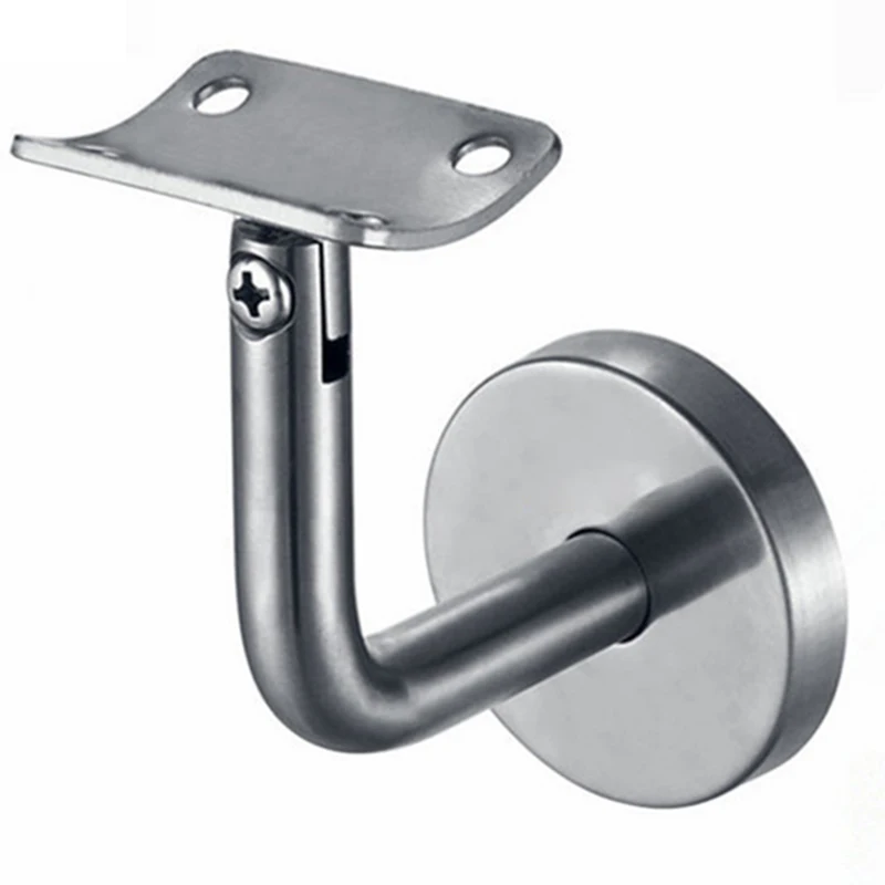

5 Pcs Handrail Bannister Support Stair Rail Bracket Balustrade Fixing Wall Mount
