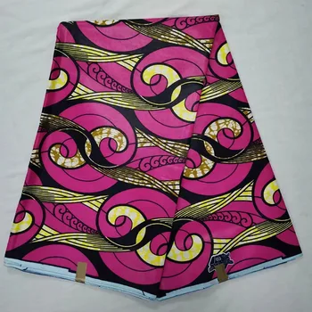 

Mitex Ankara Print Cotton Fabrics For Craft Making Dresses Skirts /African Fabrics Kitenge Tissues Africain Pagne Pink NAW-20