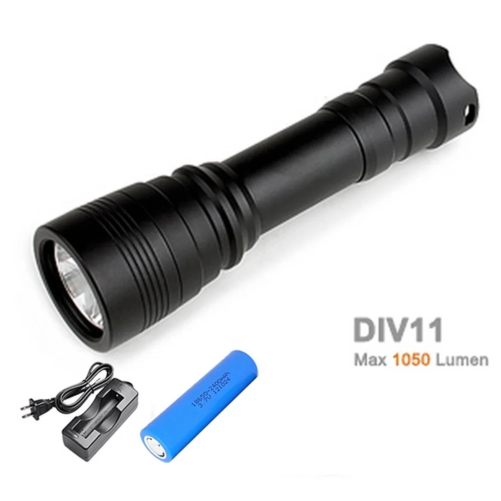 8000LM Lamp Flashlight Torch LED Pen Size T6 USB Rechargeable Light DI