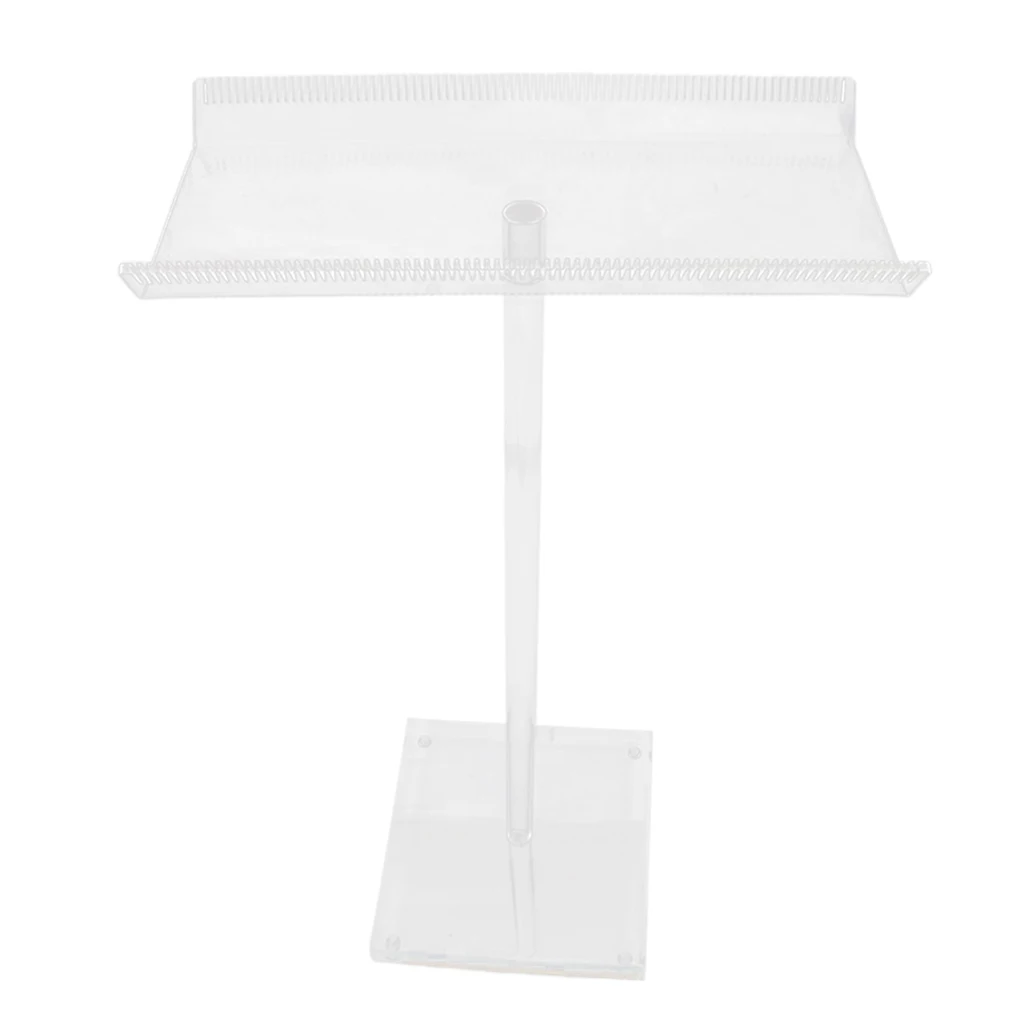 Acrylic Double Sided Hair Extensions Wigs Hair Strands Holder Organizer Stand Acrylic Double Sided Hair Extensions Wigs Hair Strands Holder Organizer Stand