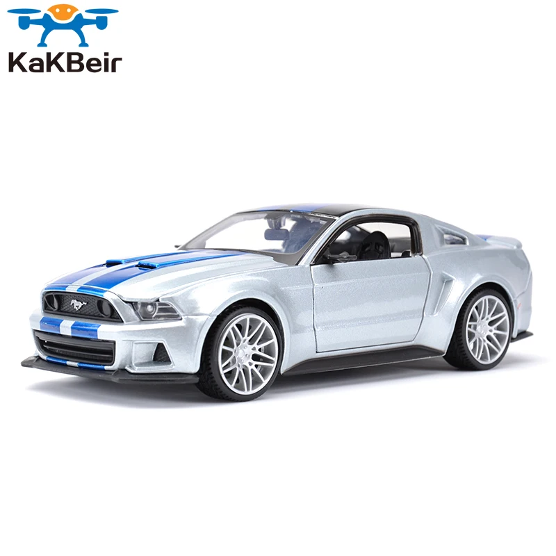 1:24 2014 Ford Mustang Street Racer спортивный автомобиль статический литой Коллекционная