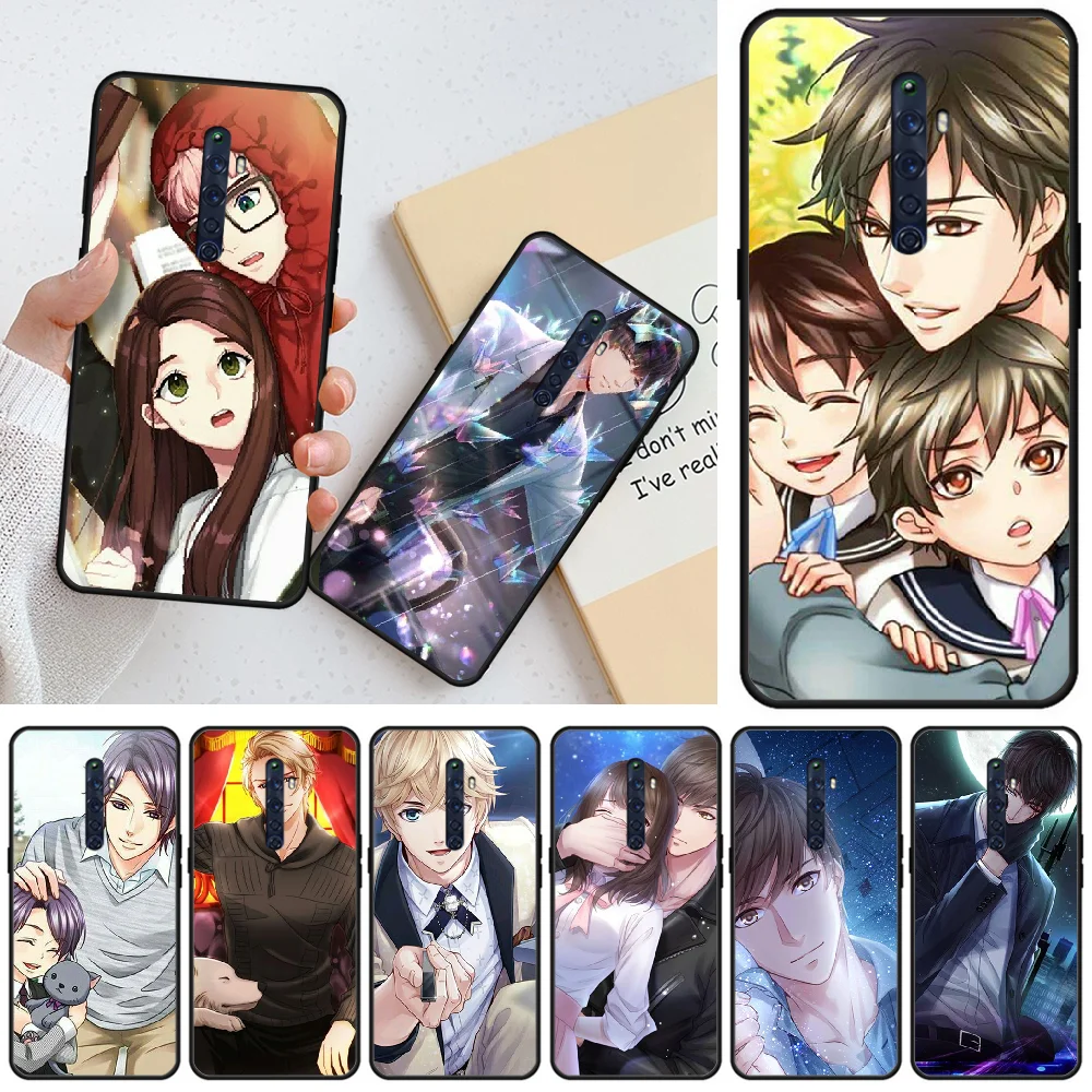 Чехол для телефона Love Producer Anime boy черный мягкий чехол OPPO R9 R9S 9S PLUS 11 plus 11S 15 Normal 17 17pro |