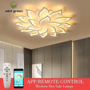 

New led Chandelier For Living Room Bedroom Home chandelier by sala Modern Led Ceiling Chandelier Lamp Lighting chandelier