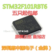 5 шт./лот STM32F101RBT6 QFP-64
