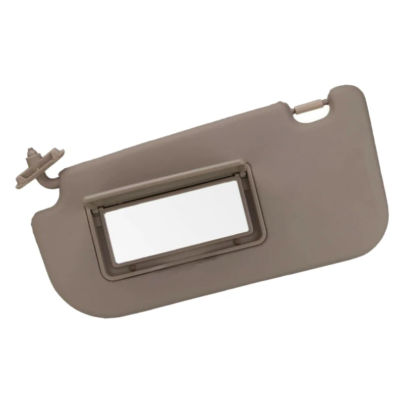 Left Driver Side Sun Visor With Makeup Mirror Without Light