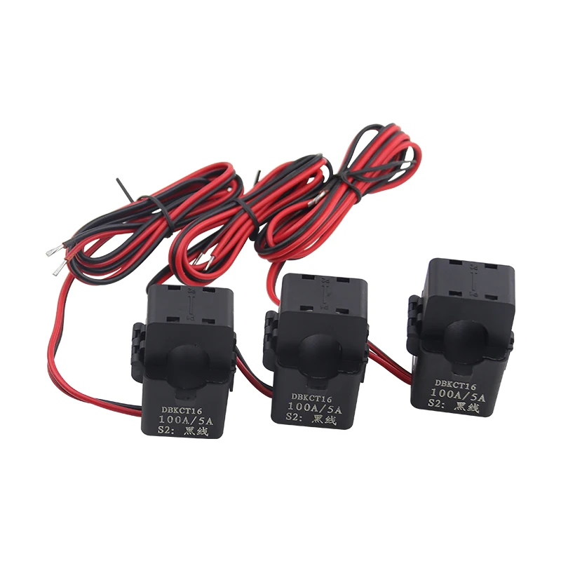 Open Type Split Core Current Transformer 5A/1 15A/1 30A/1 40A/1 100A/1 KCT16 Open Type Small Buckle