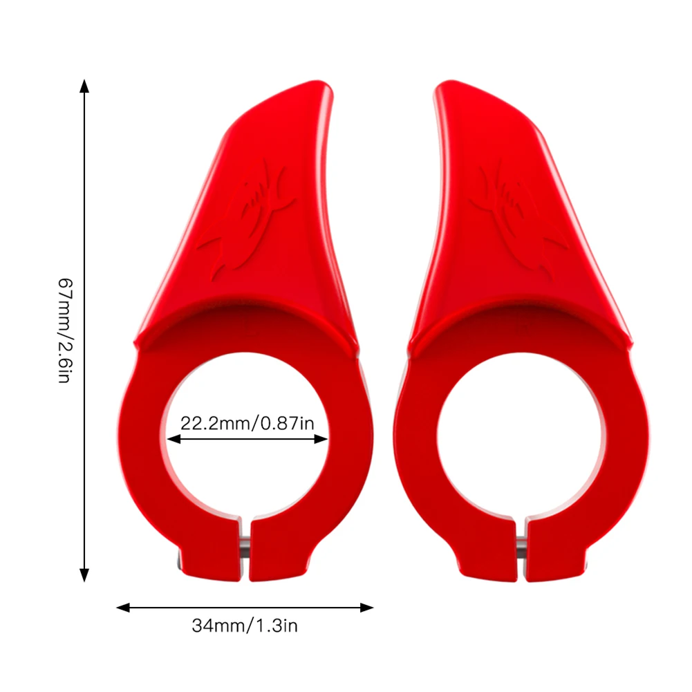 2PCS Bicycle Handlebar ends bicycle accessories,bicycle handlebar ends Small Auxiliary Handlebar End Fit For Road Bike Mountain Bicycle 22.2mm
