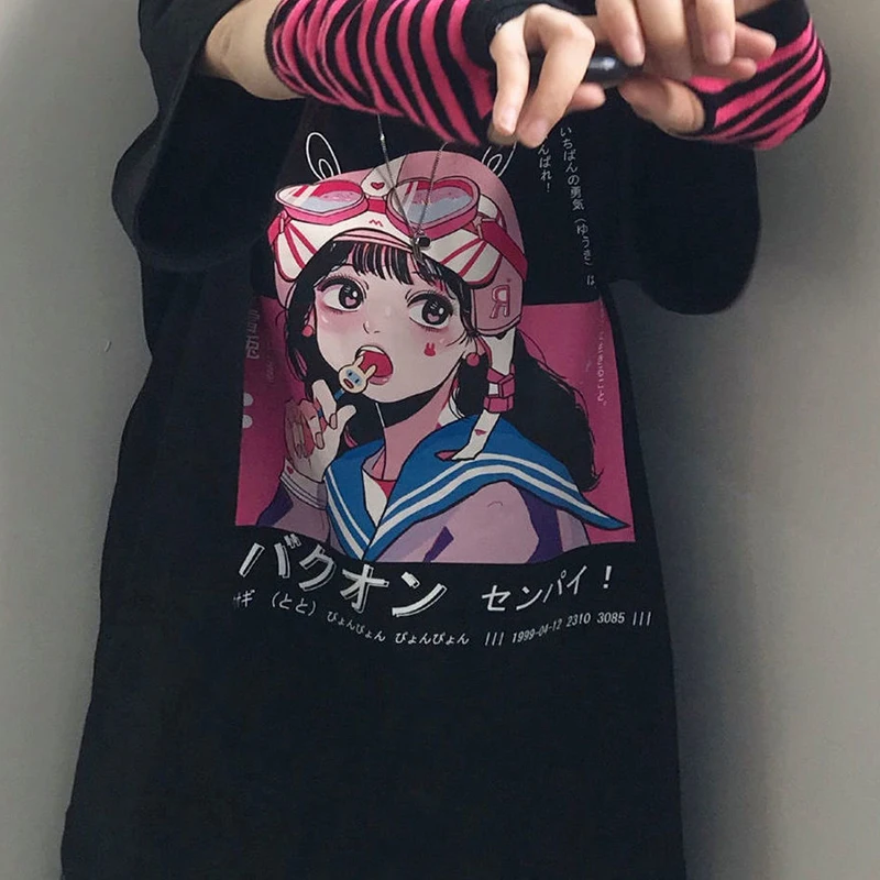 Summer-Goth-Female-Tee-Aesthetic-Loose-Women-T-shirt-Punk-Dark-Grunge-Streetwear-Ladies-gothic-Top