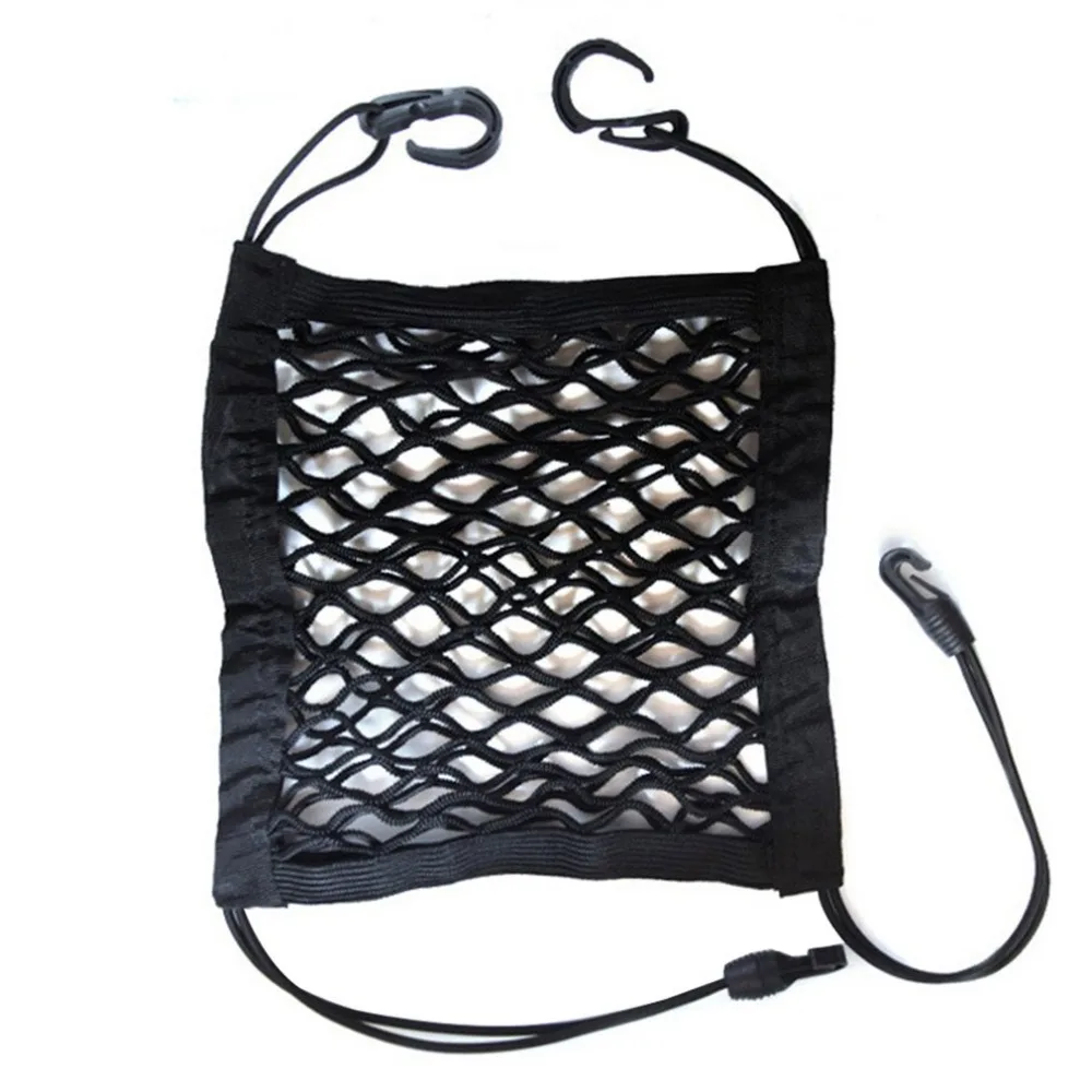 Car Seat Net Bag Storage Block Net Bag Chair Room Universal Double Storage Net Storage Bag Storage Bag Car Supplies