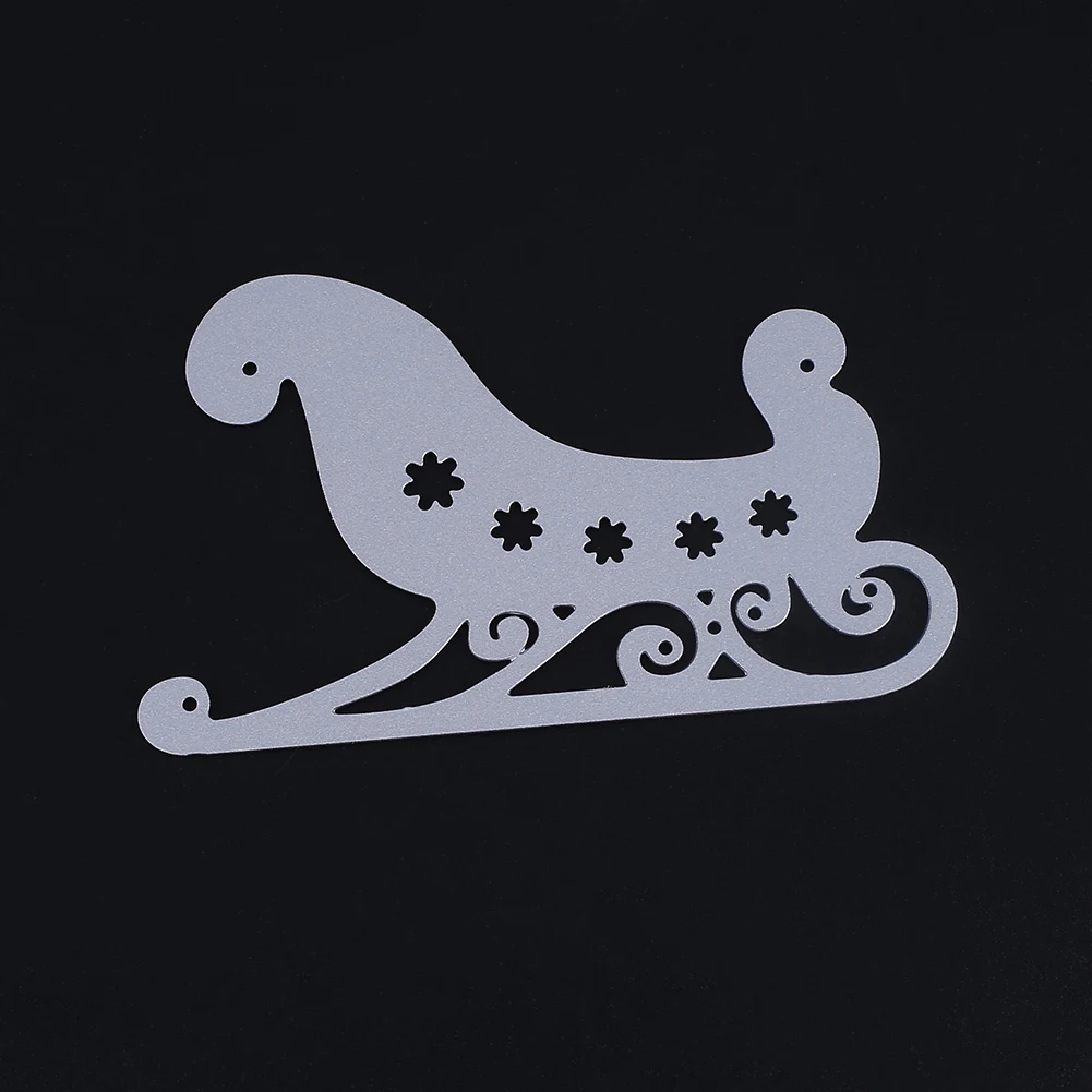 

Christmas Sleigh Pattern Cutting Dies Scrapbooking Decorative DIY Crafts