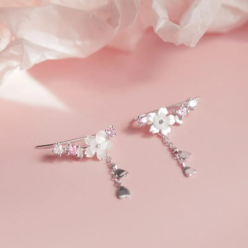 Kawaii Sakura Cherry Blossom Earrings - Limited Edition