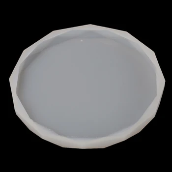 

Transparent Fluid Irregular Wave Coaster Mold Resin Casting Molds Silicone Epoxy Jewelry Pendant Agate Making Mould Tool