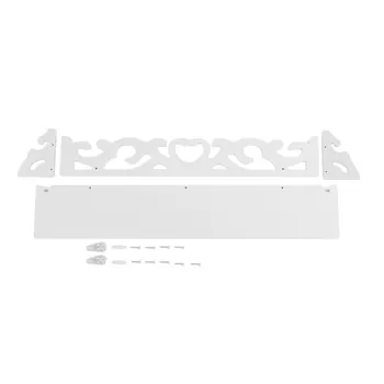 

1pcs/lot White Wall Hanging Shelf Goods Convenient Rack Storage Holder Home Bedroom Decoration Ledge Home Decor S/M/L