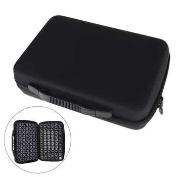 

120 Slot Diamond Painting Storage Case Tool Diamond Painting Bag With Mesh Compartment And 120 Plastic Bottles