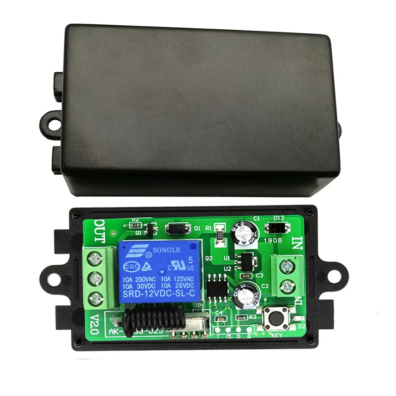 rf sem fio interruptor do relé controle