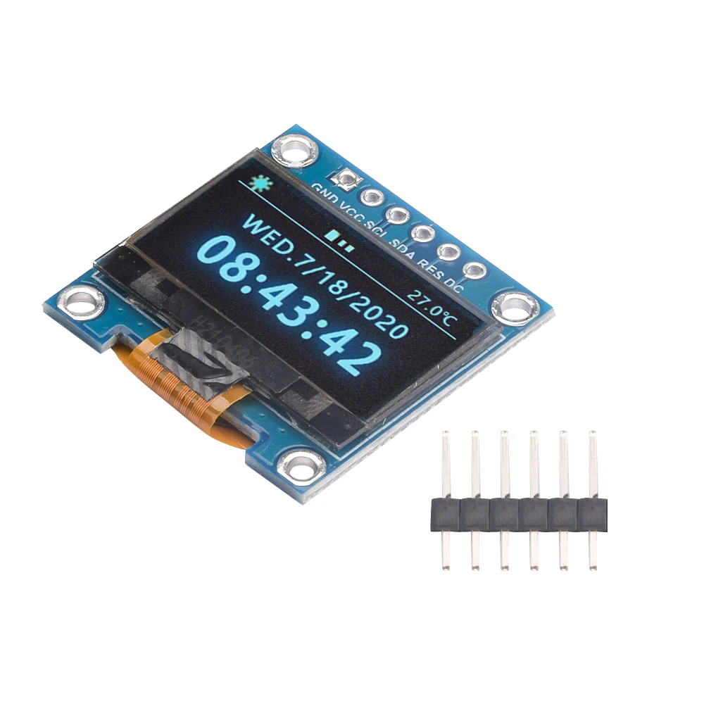 6/7 Pin 0.96" SSD1315 White/Blue/Yellow blue 0.96 inch OLED 128X64 OLED Display Module 0.96" IIC I2C Communicate For Arduino