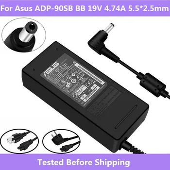 

For Asus ADP-90SB BB 19V 4.74A 5.5*2.5mm Original AC/DC Adapter US/EU/UK Version For Asus ADP-90CD DB PA-1900-36 Power Charger