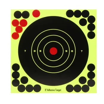

10pcs/Lot Splash Flower Target Adhesive Reactivity Shoot Target Aim For Gun Rifle Pistol Binders Human Nature Hunting Training
