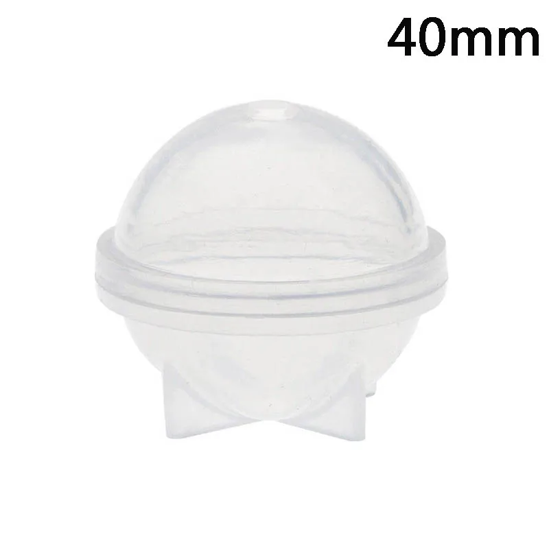 DIY Sphere Ball Silicone Mold Mould for Resin Craft Ball Jewelry Making DIN889 - Цвет: 40MM