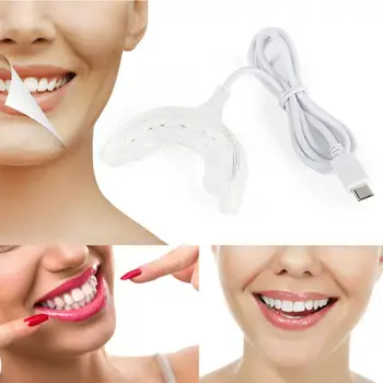 

Portable Smart LED Teeth Whitening Device / 3 USB Ports For Android IOS Dental Bleaching System Tooth Whitening Hot