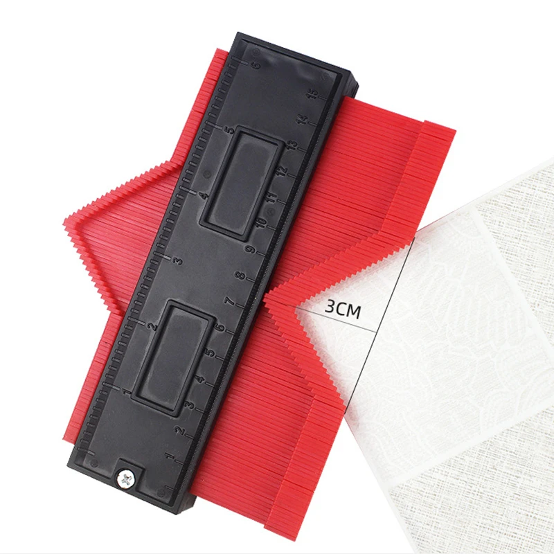 

HOT 5/6/10In Shape Gauge Duplicator Profile Duplication Gauge Contour Template Plastic Contour Copy Duplicator Measuring Tool