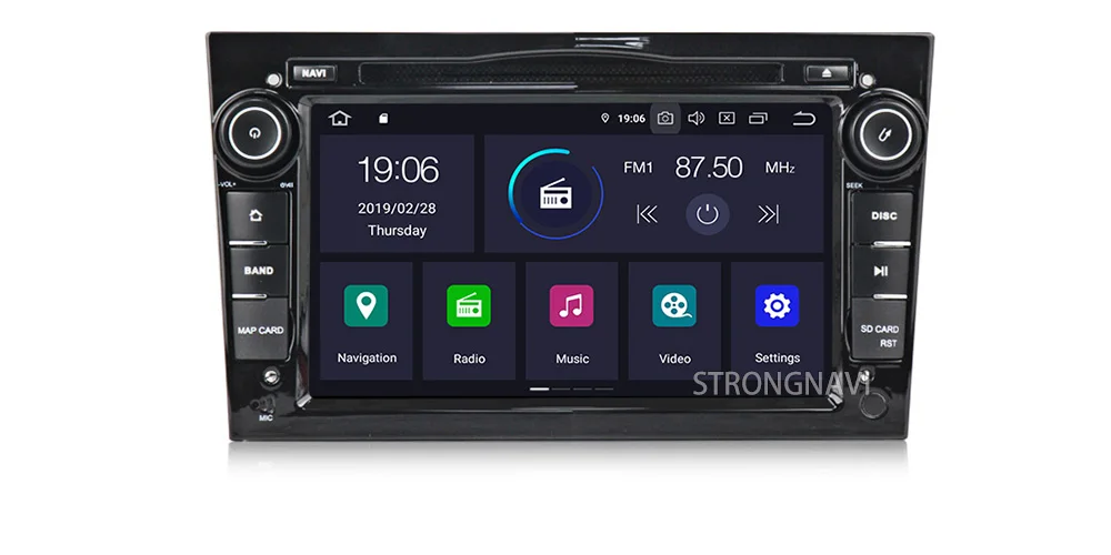 Clearance 7inch IPS DSP 4G 64G Android 9.0 CAR DVD Player for Opel Vauxhall Astra H G J Vectra Antara Zafira Corsa Vivaro Meriva Veda 4