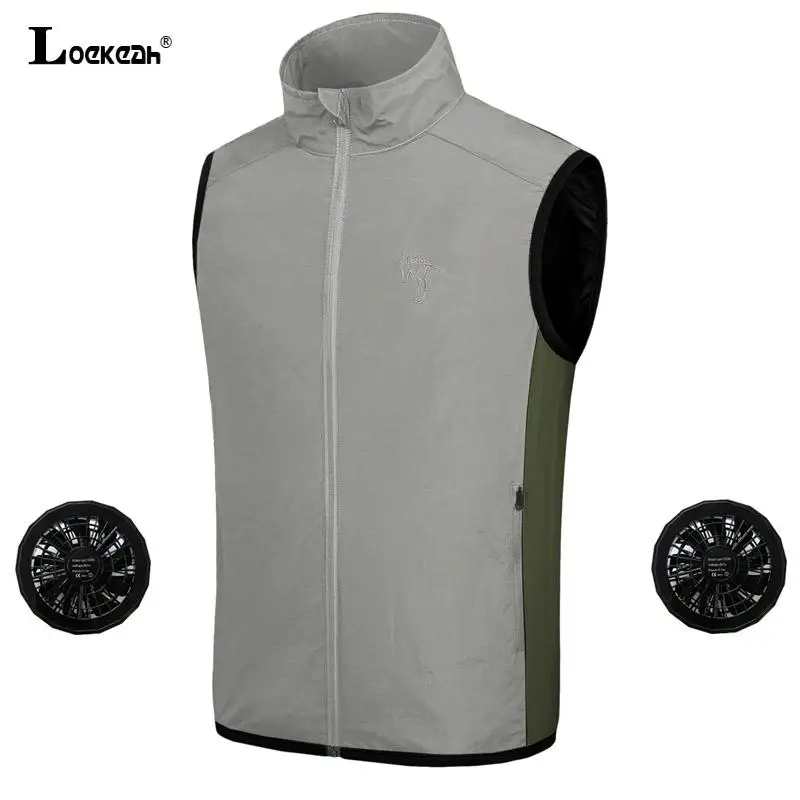 Летняя одежда с кондиционированием воздуха охлаждающий походный жилет для