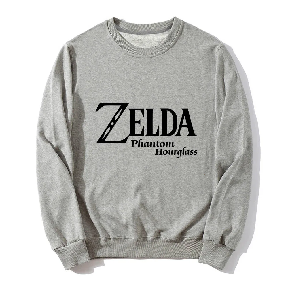 ZELDA phantom Hourglass однотонная толстовка унисекс с длинным рукавом, худи, свободные Толстовки, Толстовки, повседневный спортивный костюм - Цвет: 10