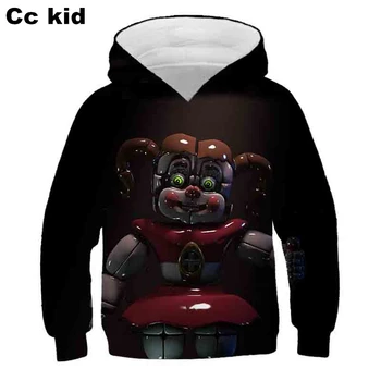 

Autumn 3D printed Five Nights at Freddys Sweatshirt For Boys girls Hoodies Costume Children Clothes Tops fashion Sport Hoodies