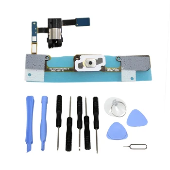 

New For Samsung Galaxy J7 2017 SM-J727 J727T1 Earphone Jack Home Button Flex Cable With Tools