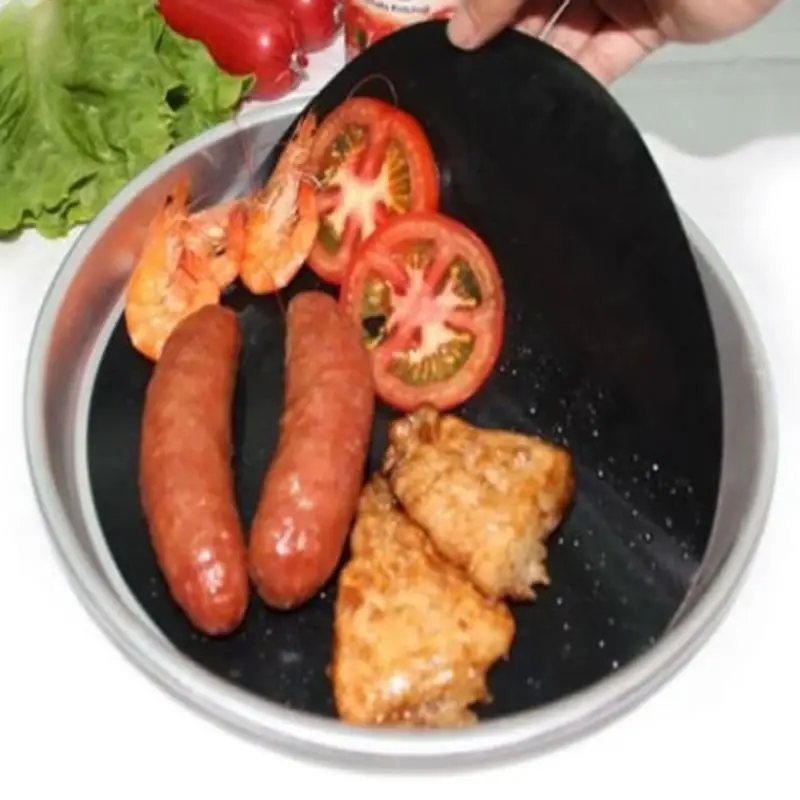 BBQ Grill Mat 33x40cm Reusable Non-stick 0.08mm Thick PTFE Barbecue Baking Liners Cook Pad Microwave Oven Tool