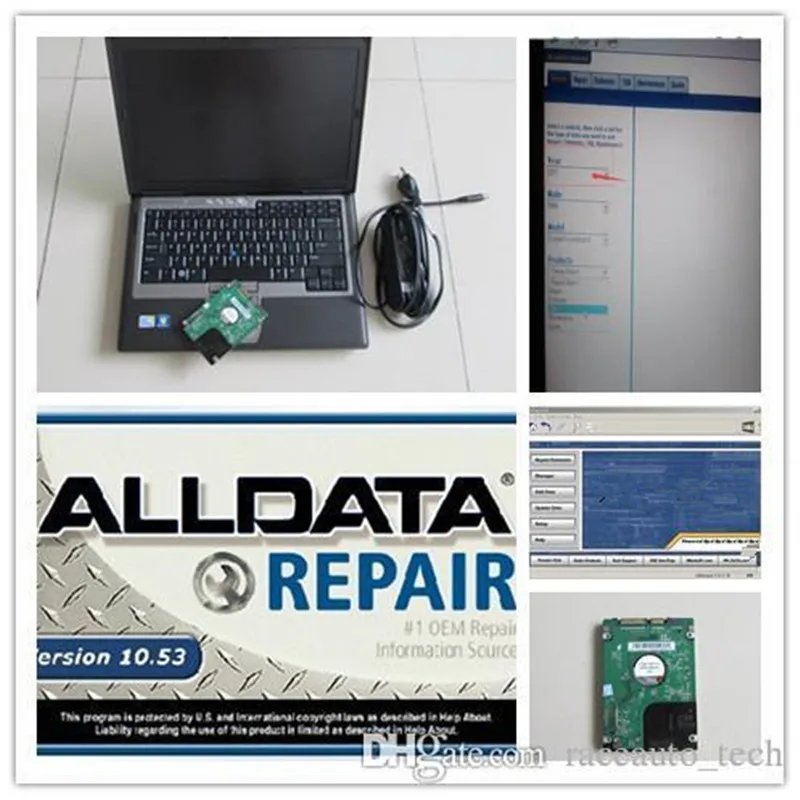 

Car Auto Repair Software Alldata 10.53 Atsg 3in1 Installed D630 Laptop All Data 1tb Hdd Computer Ready to Use
