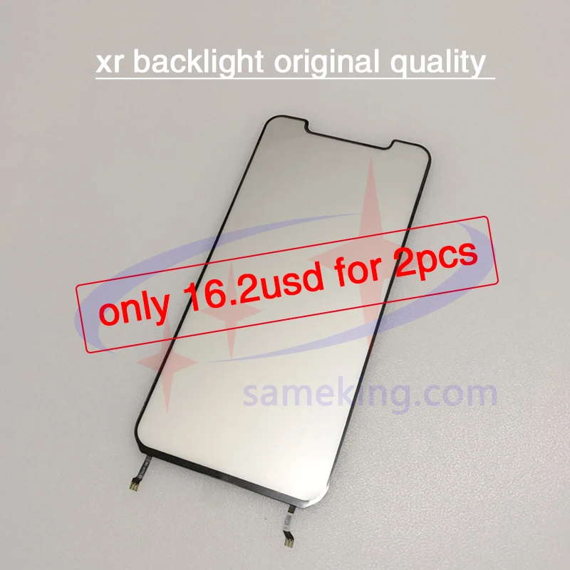 Sameking оригинальная подсветка для iPhone XR lcd сенсорный экран подсветка замена пленки ремонт 6,1 дюймов поврежденный для ремонта сенсорного экрана