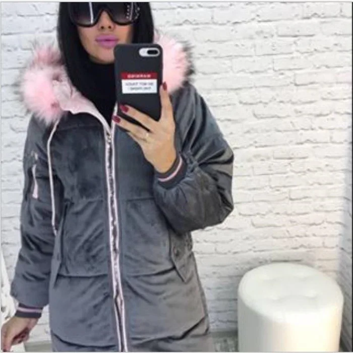 

2019 Spring New Style Suede Cotton Coat Women's AliExpress EBay