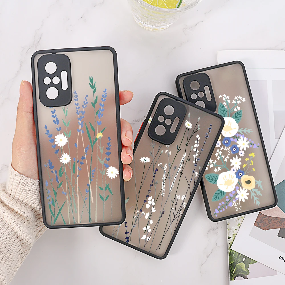 Poco X3 NFC F3 M3 Funda Xiaomi Redmi Note 9 10 Pro 8 7 9C 9T Case For Xiaomi 11T Mi 11 Lite Redmi10 Coque Shockproof Matte Cover