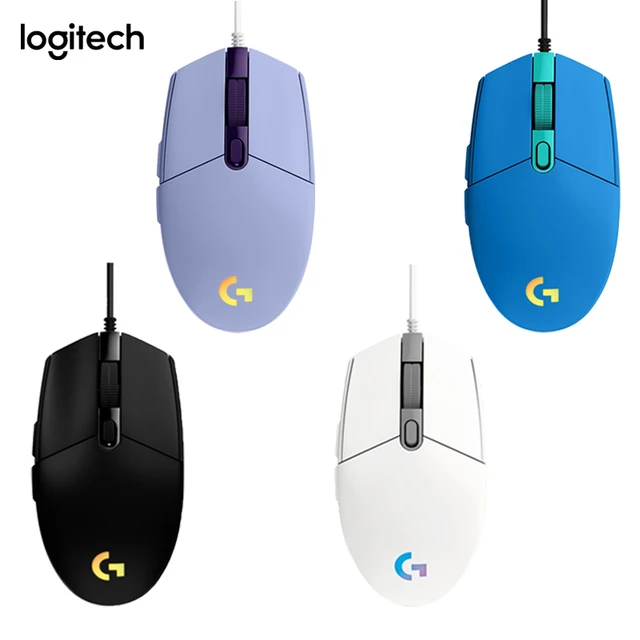 Løfte forråde overskridelsen Logitech-g102 lightsyncゲーミングマウス,rgbカラー,ウェーブ,4色,6ボタン,8000  dpi,有線,2.1mケーブル,pubgゲーミング用 _ - AliExpress Mobile