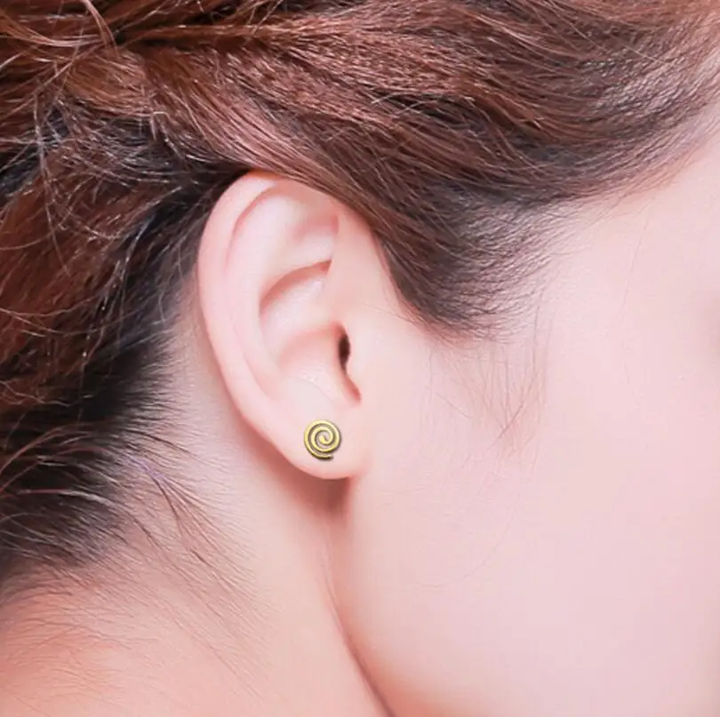 Stainless Steel Endless Spiral Fashion Earrings for Women 2020 Unique Swirl Earing Statement Party Jewelry Aretes - Image 5