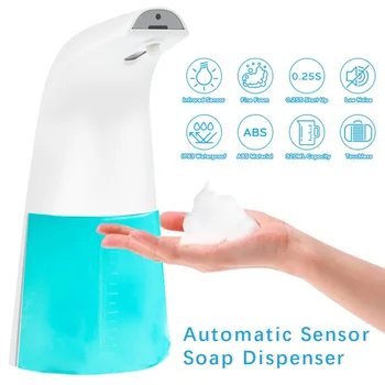 

Hands-Free Soap Pump Dispenser Automatic Foam Soap Dispenser Touchless Foaming Infrared Motion Sensor For Bathroom Kitchen