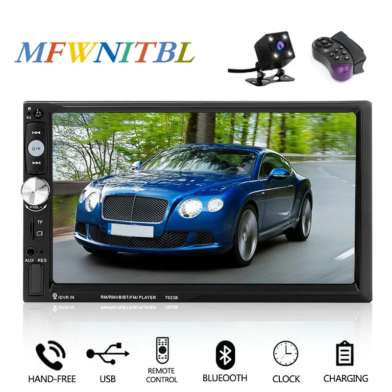 LTBFM универсальное Авто Радио 2 Din мультимедийное автомобильное радио стерео 7
