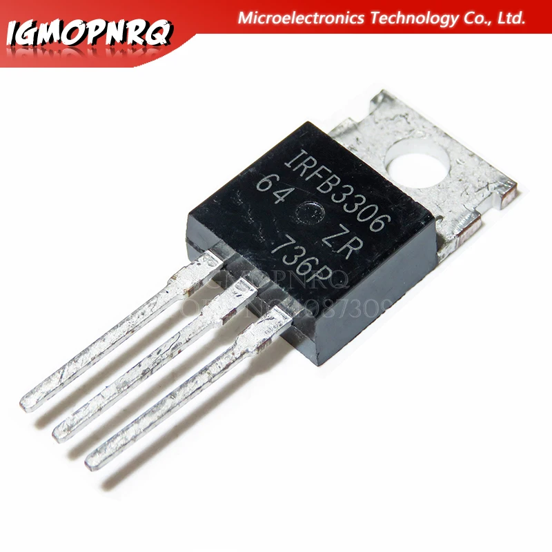 5 шт. IRFB3306 TO-220 IRFB3306PBF TO220 IRF3306 60 в 160A новинка оригинал | Электронные компоненты и