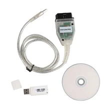 Beyisi VAG puede PRO V5.5.1 con FTDI FT245RL Chip VCP OBD2 interfaz de diagnóstico vag puede pro soporte de Cable USB Bus UDS línea K