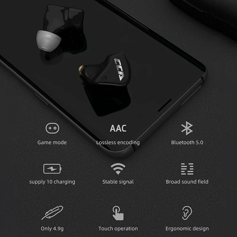 Cca Cx10 Bluetooth 5.0 Headsets Tws In-Ear