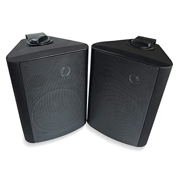 

Herdio 5.25 Inches 200 Watts Indoor Outdoor Patio Deck Speakers All Weather Wall Mount System For Garage, Basement ,living room