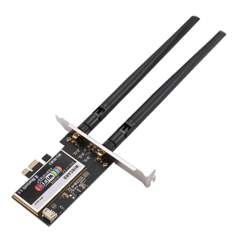 WIRCARD для Intel 9260NGW WR-9200 Настольный ПК 1700 Мбит/с 2,4G/5G BT5.0 беспроводная карта+ удлиненная антенна беспроводная сетевая карта