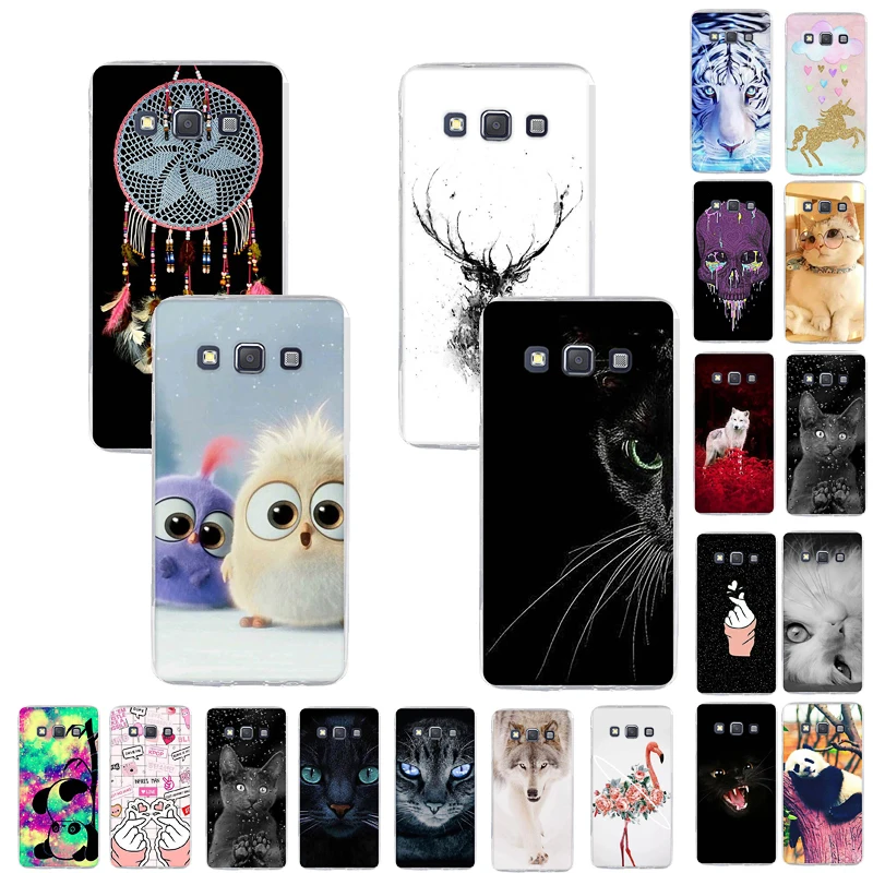 Case For Samsung A3 2015 A300 A7 2018 A750 J1 2016 J2 Core J260 Soft TPU Phone Cover Glalaxy Prime G532 | Мобильные телефоны и