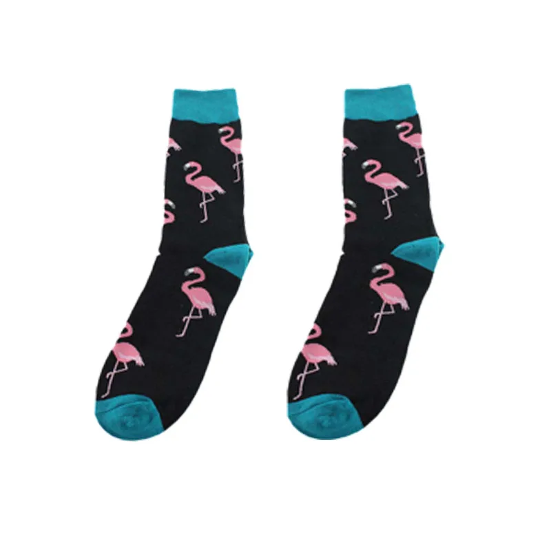 Creative Food Animal Socks Combed Cotton Funny Socks Men Novelty Design Airplane Dinosaur Crew Skateboard Socks Calcetines Hombr - Цвет: 20