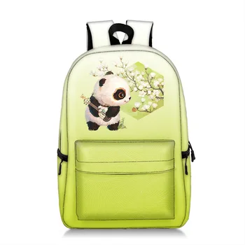 

New cute panda print backpack girls girls children schoolbag cartoon backpack children schoolbag youth schoolbag gift backpack