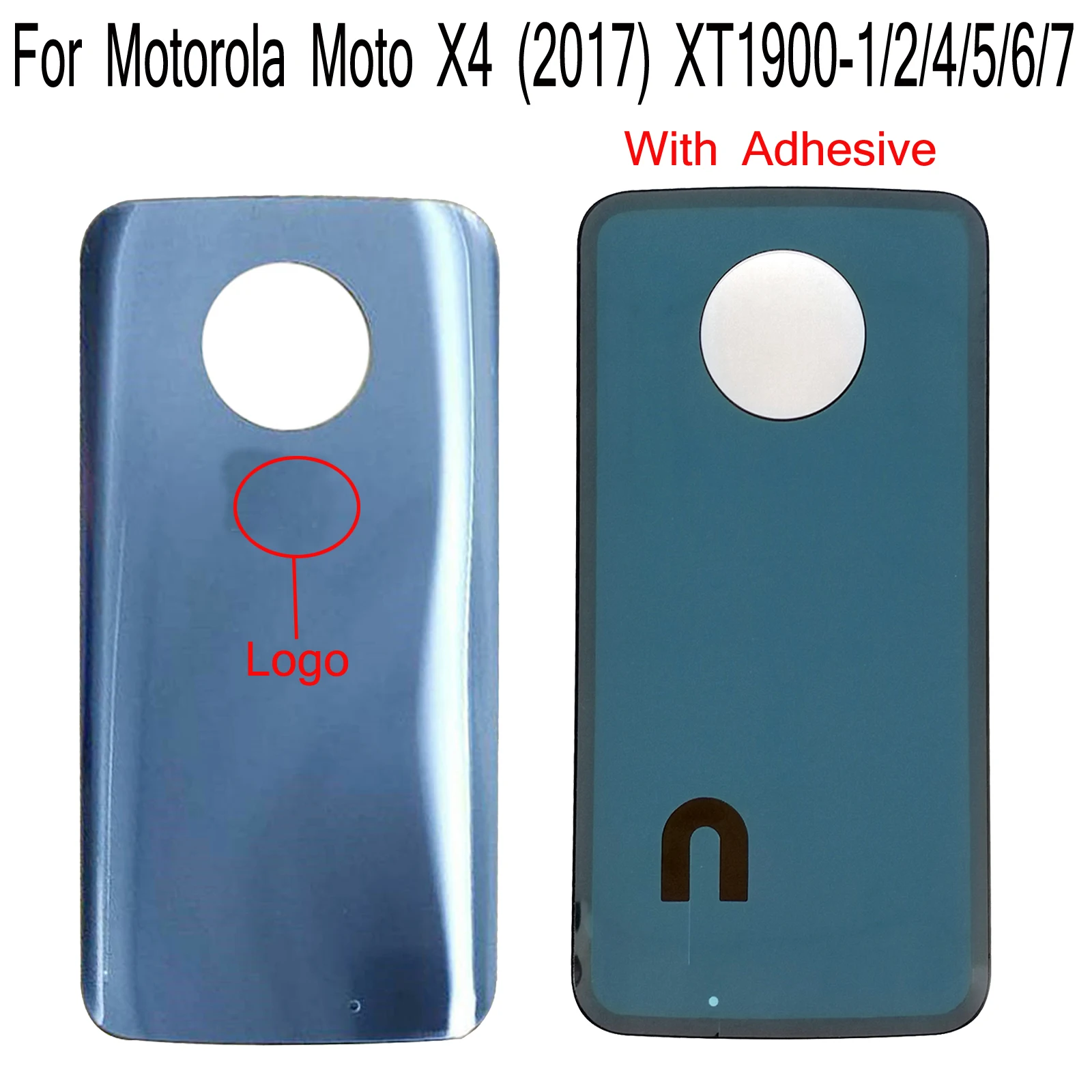 

Shyueda 100% Orig New For Motorola Moto X4 (2017) XT1900-1 XT1900-2 XT1900-4 XT1900-5-6-7 Rear Back Door Housing Battery Cover