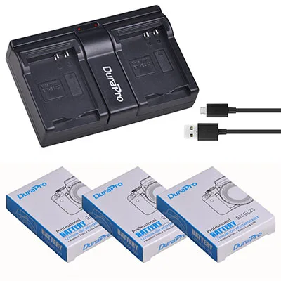 3 Battery Set 3,8 V 1850mAh EN-EL23 литий-ионная аккумуляторная батарея+ USB двойной комплект зарядного устройства для Nikon COOLPIX P900 P610 P600 B700 цифровой камеры - Цвет: 3 Battery Set
