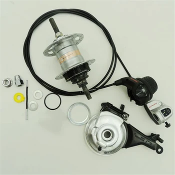 

Durable Bicycle Derailleur Nexus Internally Geared Hub Inter-3 3-speed Revo Shifter Roller Brake for Shimano Bicycle Accessories